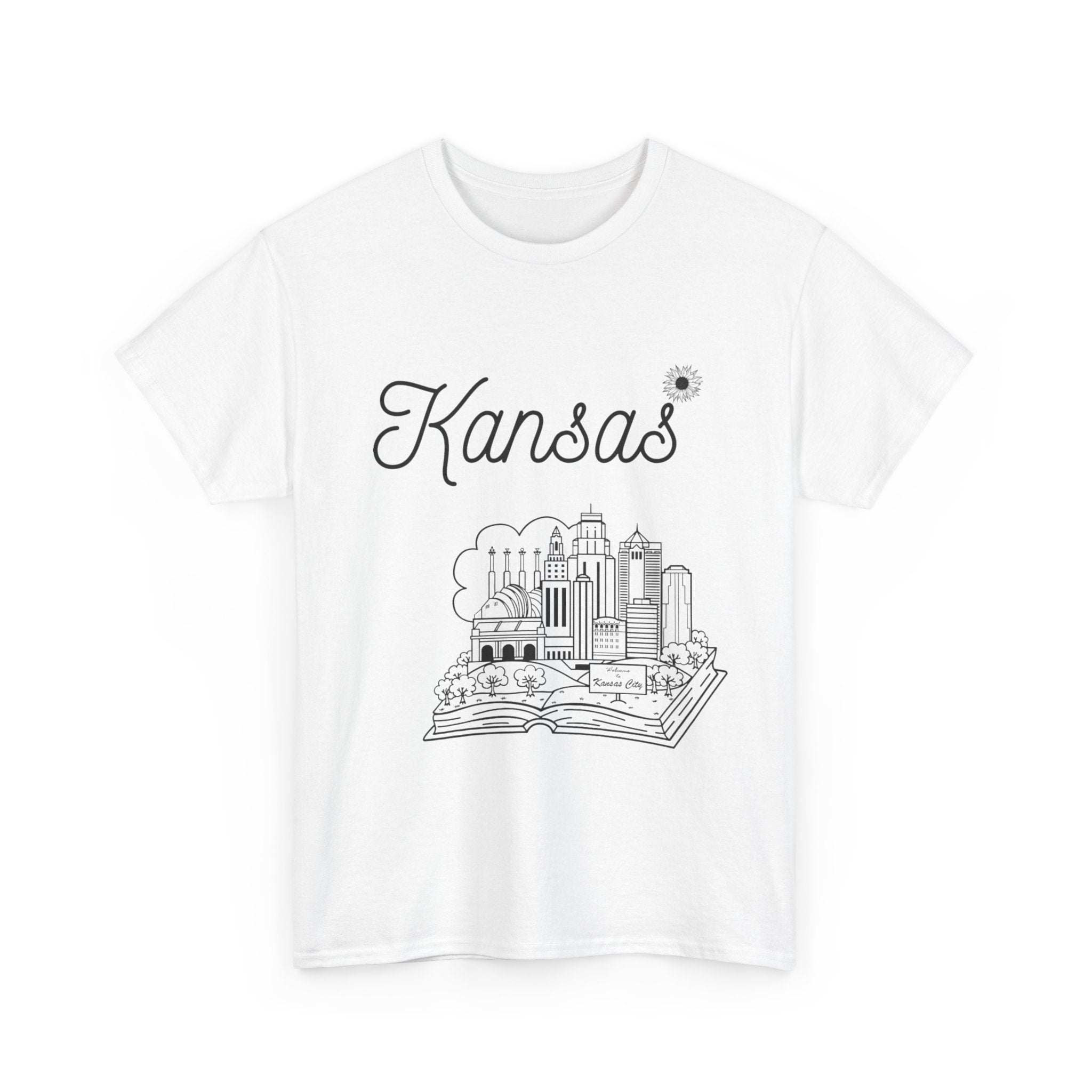 Kansas Heavy Cotton Tee
