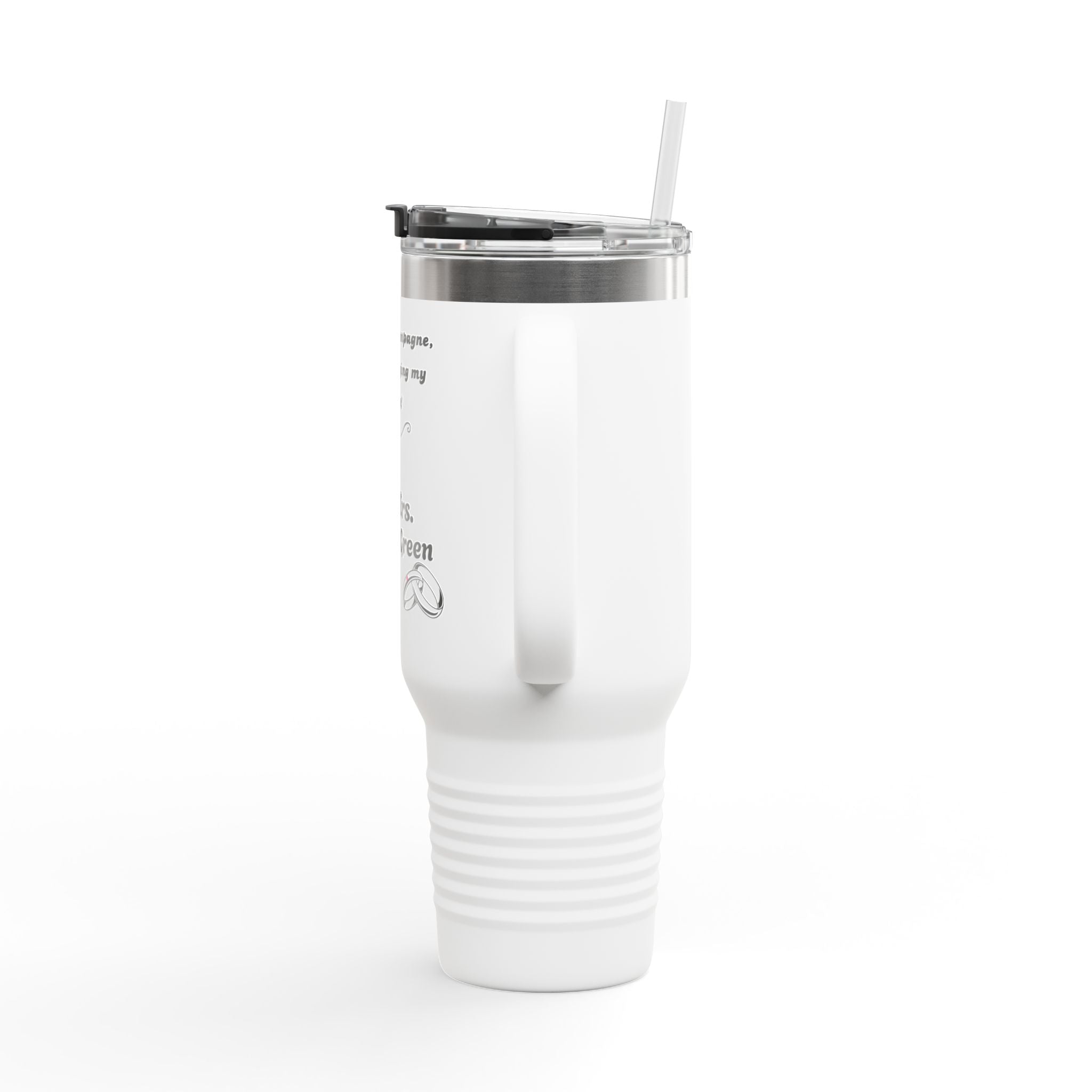 Bride To Be Custom Insulated Travel Mug, 40oz