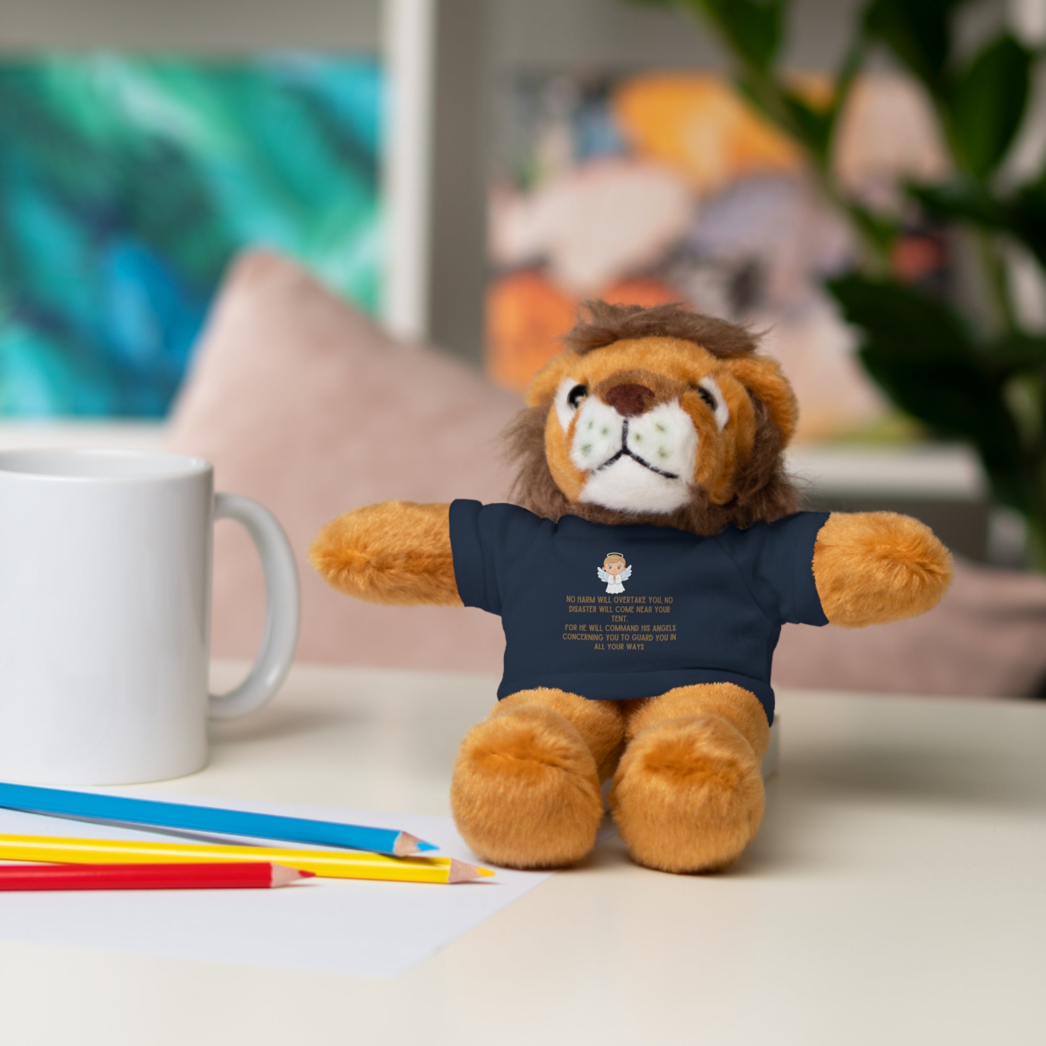Psalms 91 Stuffed Animals with Tee