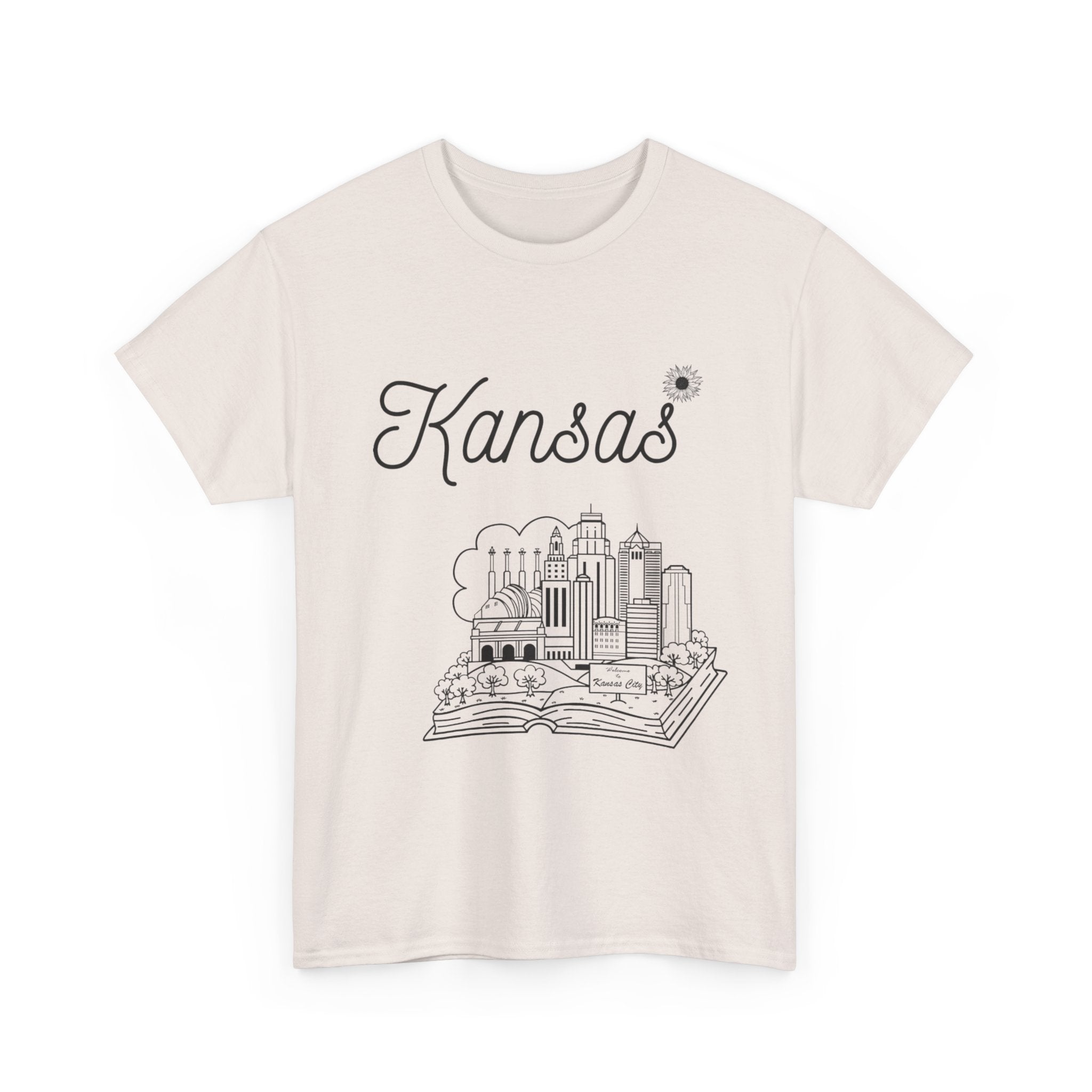 Kansas Heavy Cotton Tee