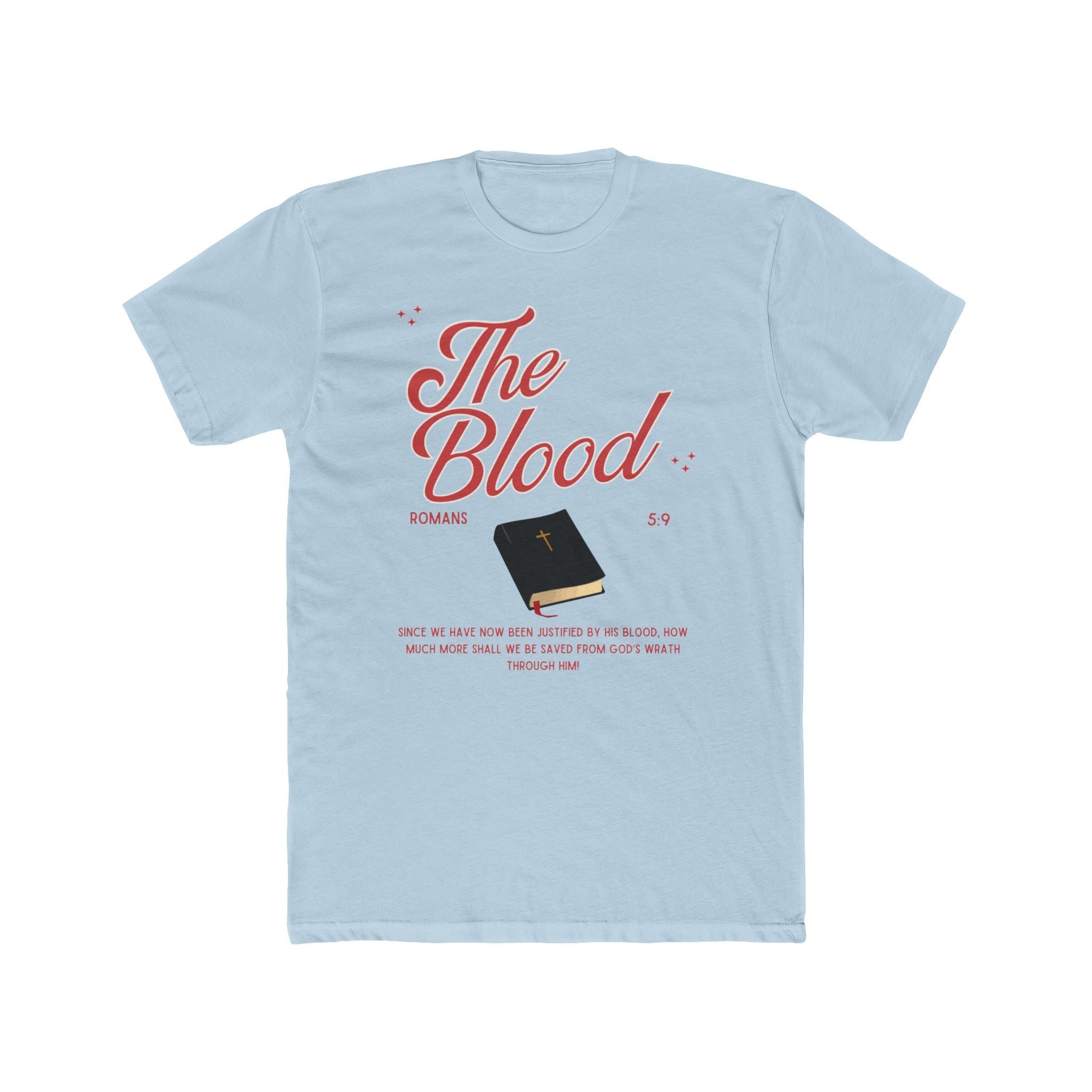 The Blood of Jesus Scripture Tee | Inspirational Christian Graphic