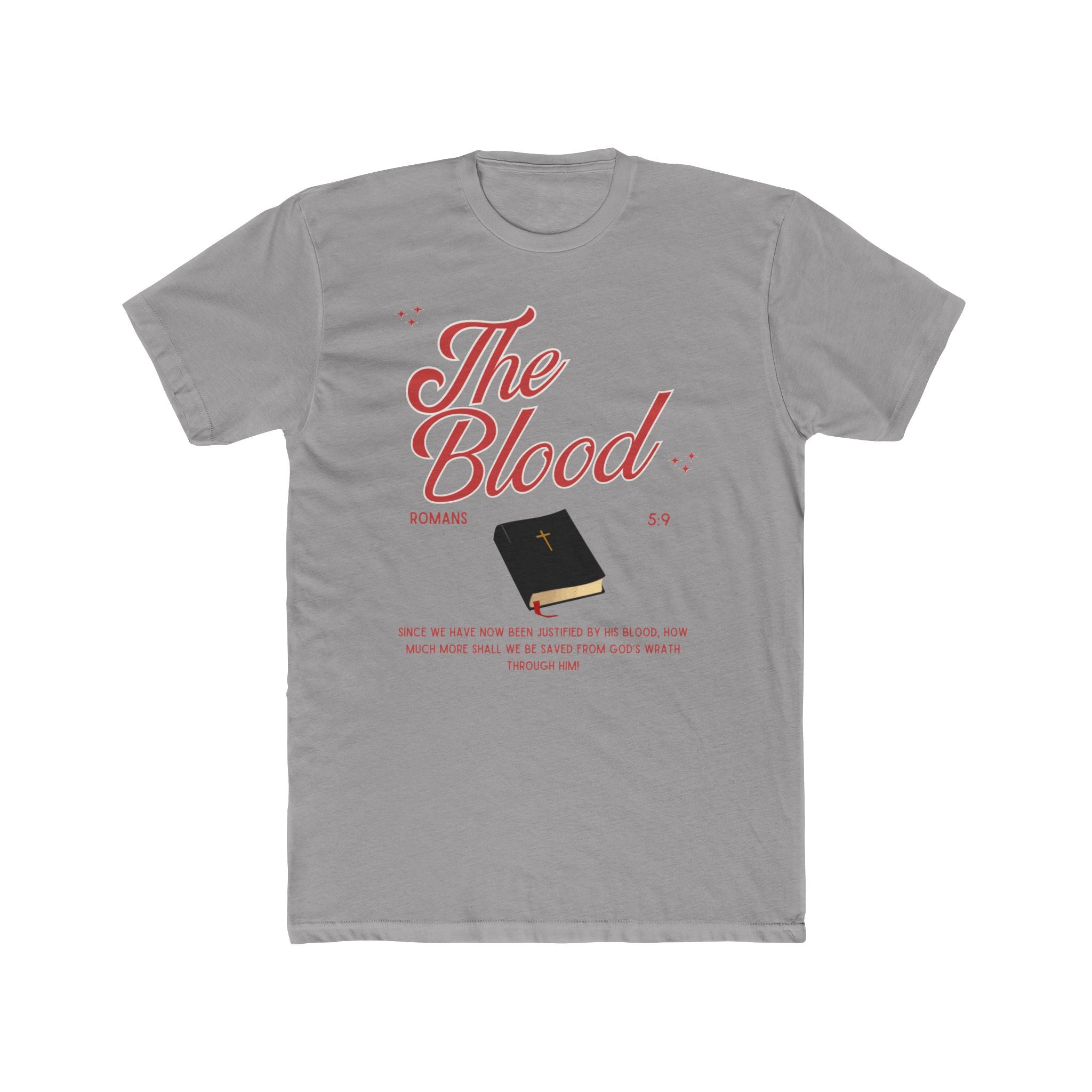 The Blood of Jesus Scripture Tee | Inspirational Christian Graphic