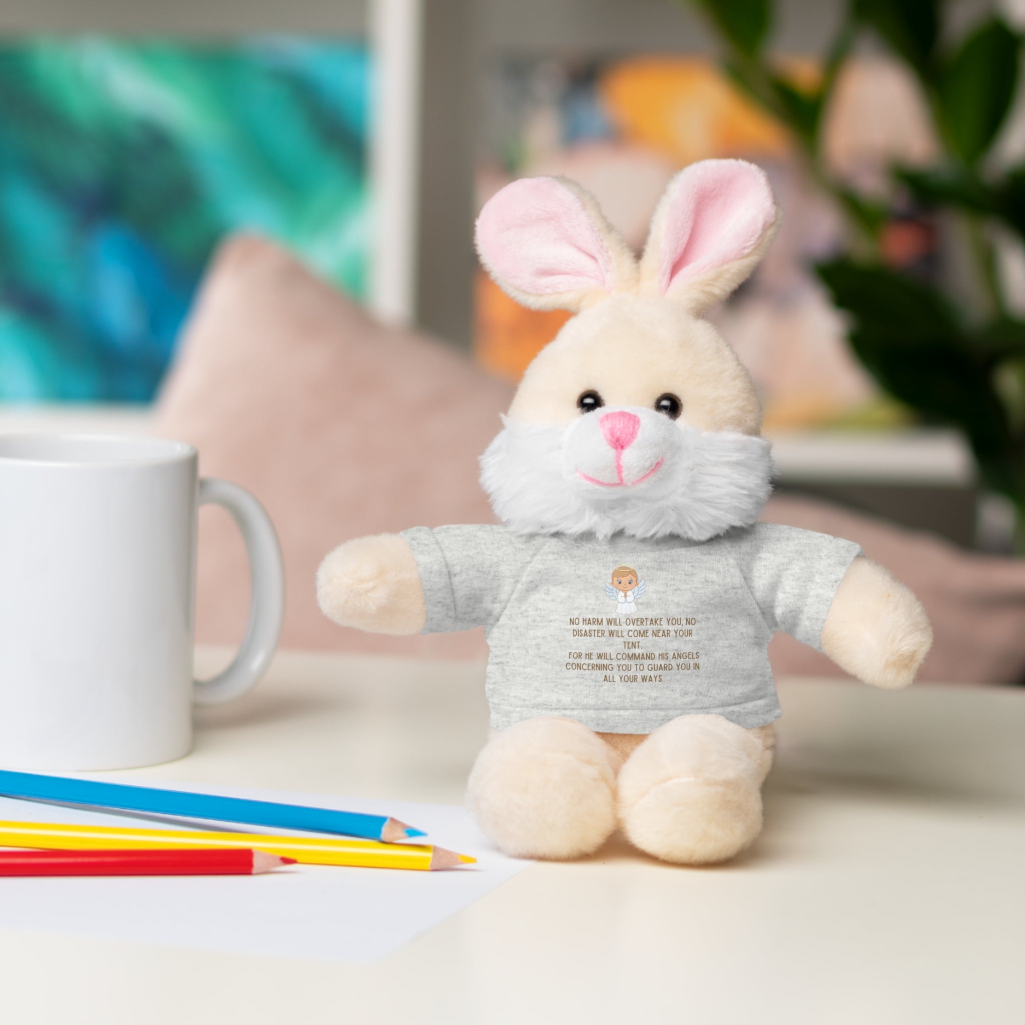 Psalms 91 Stuffed Animals with Tee