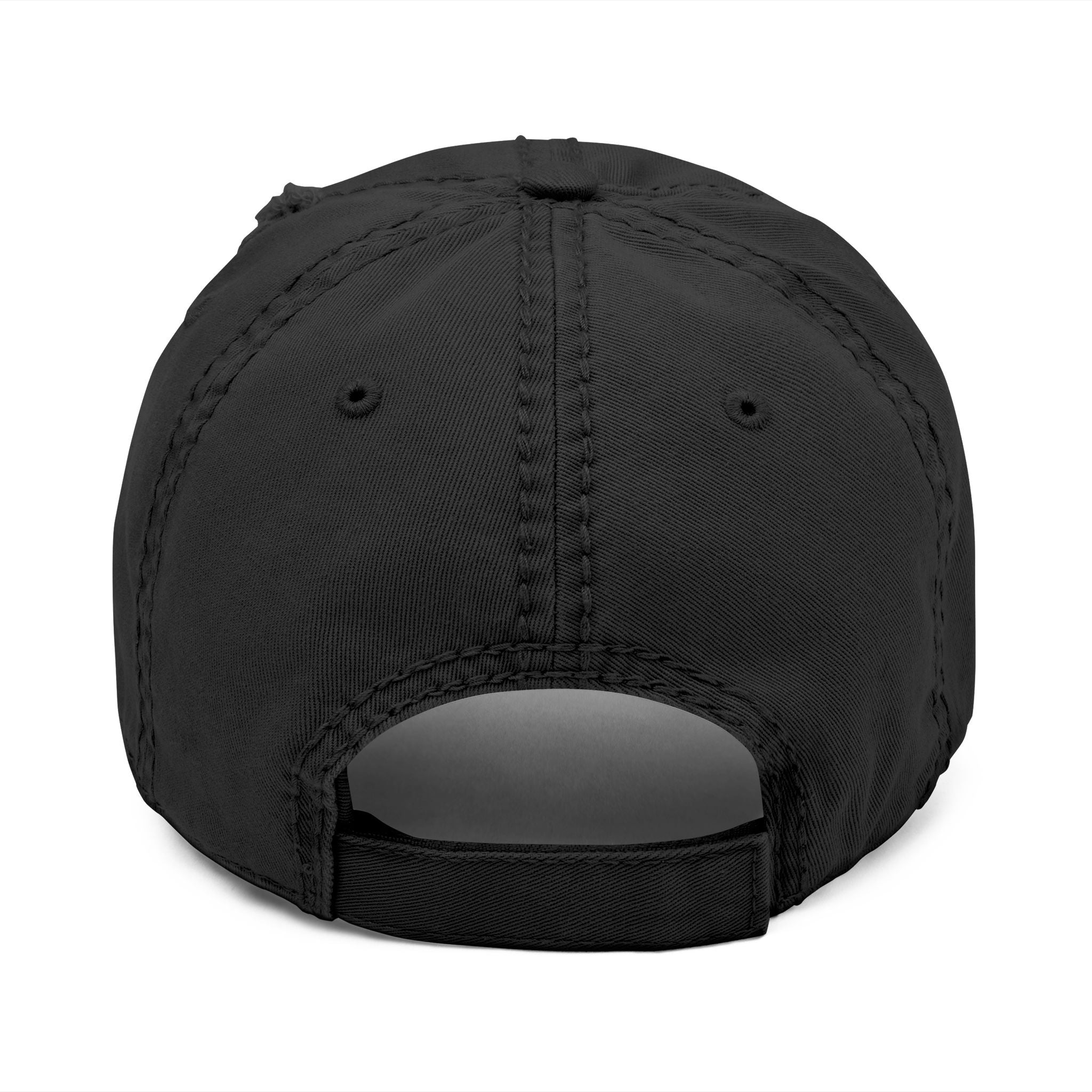 Jesus is King Distressed Dad Hat (Embroidery)