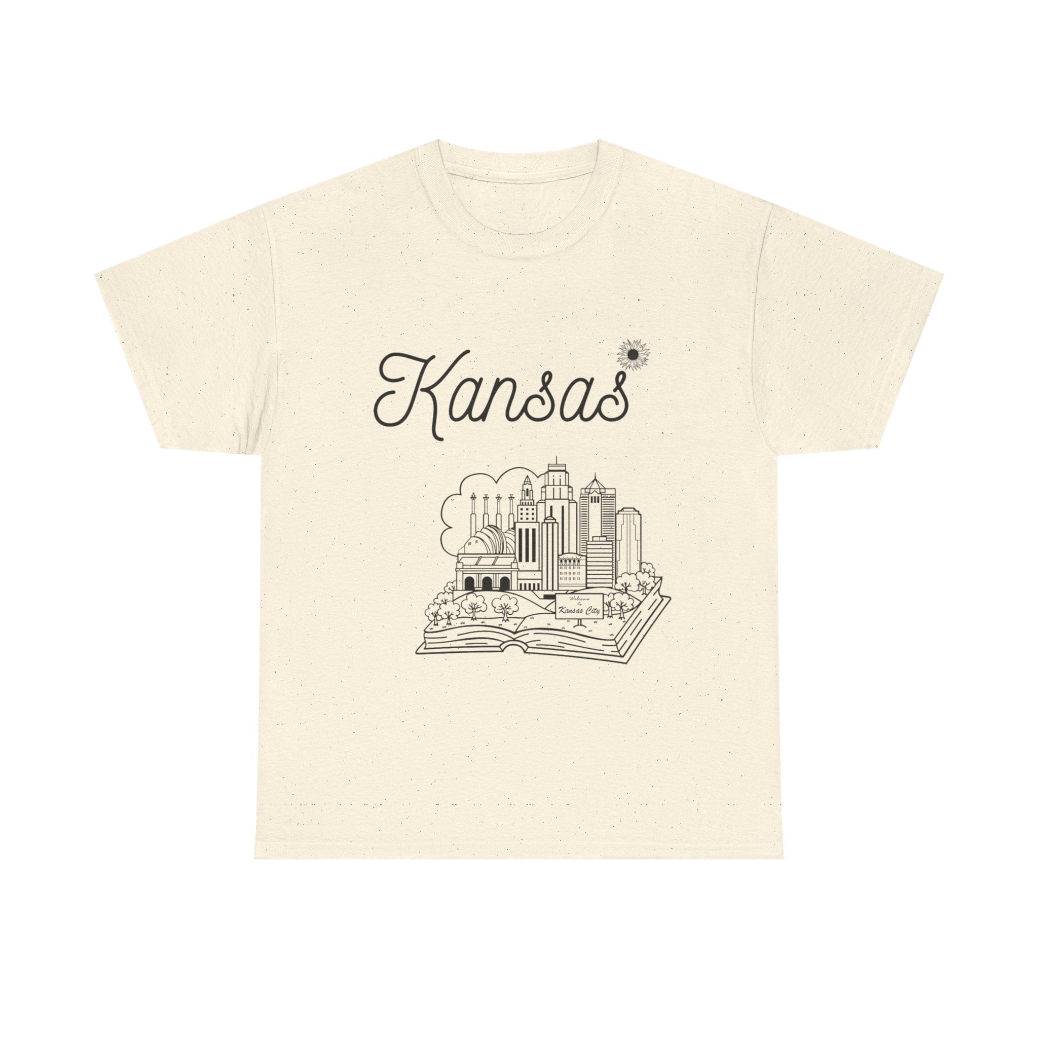 Kansas Heavy Cotton Tee