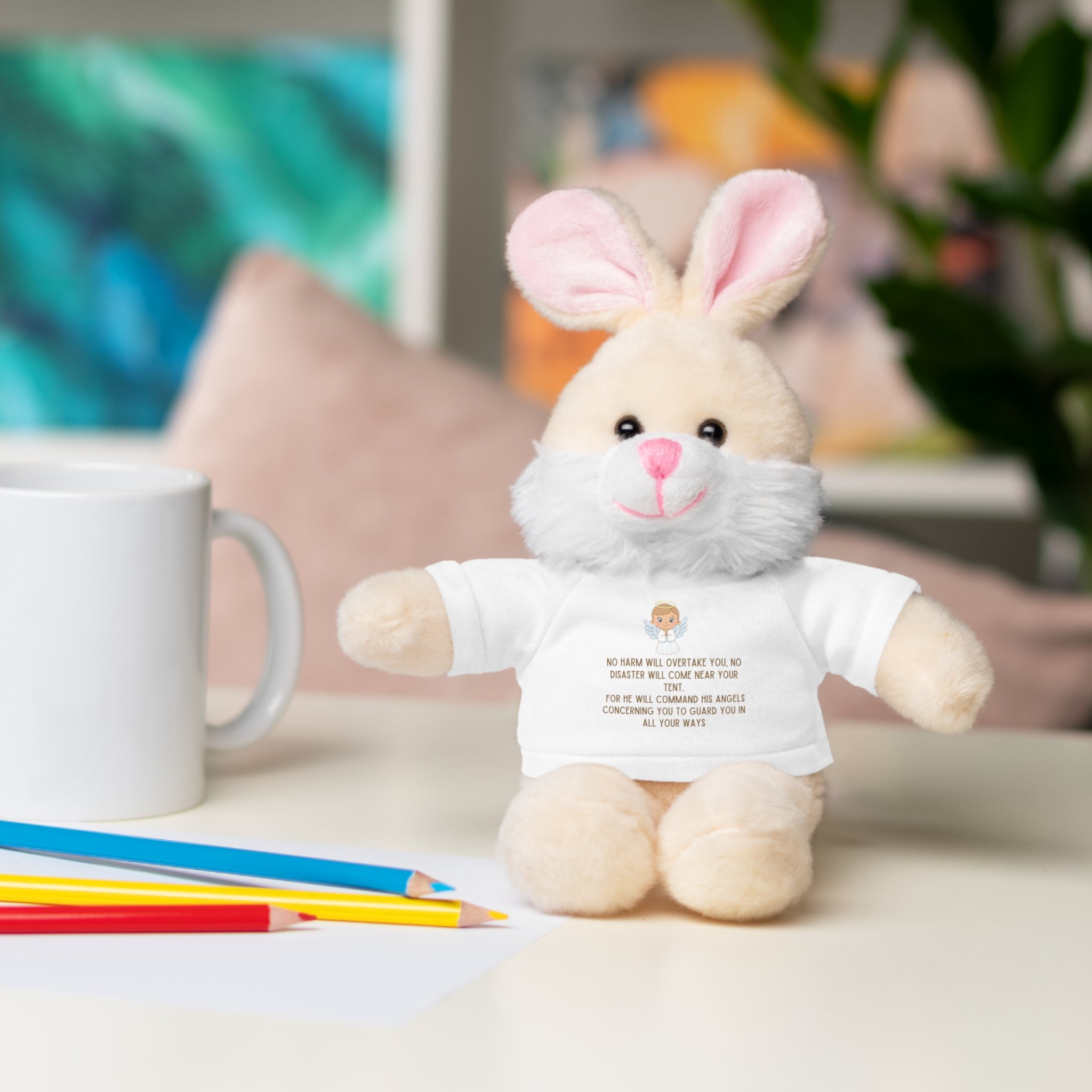 Psalms 91 Stuffed Animals with Tee