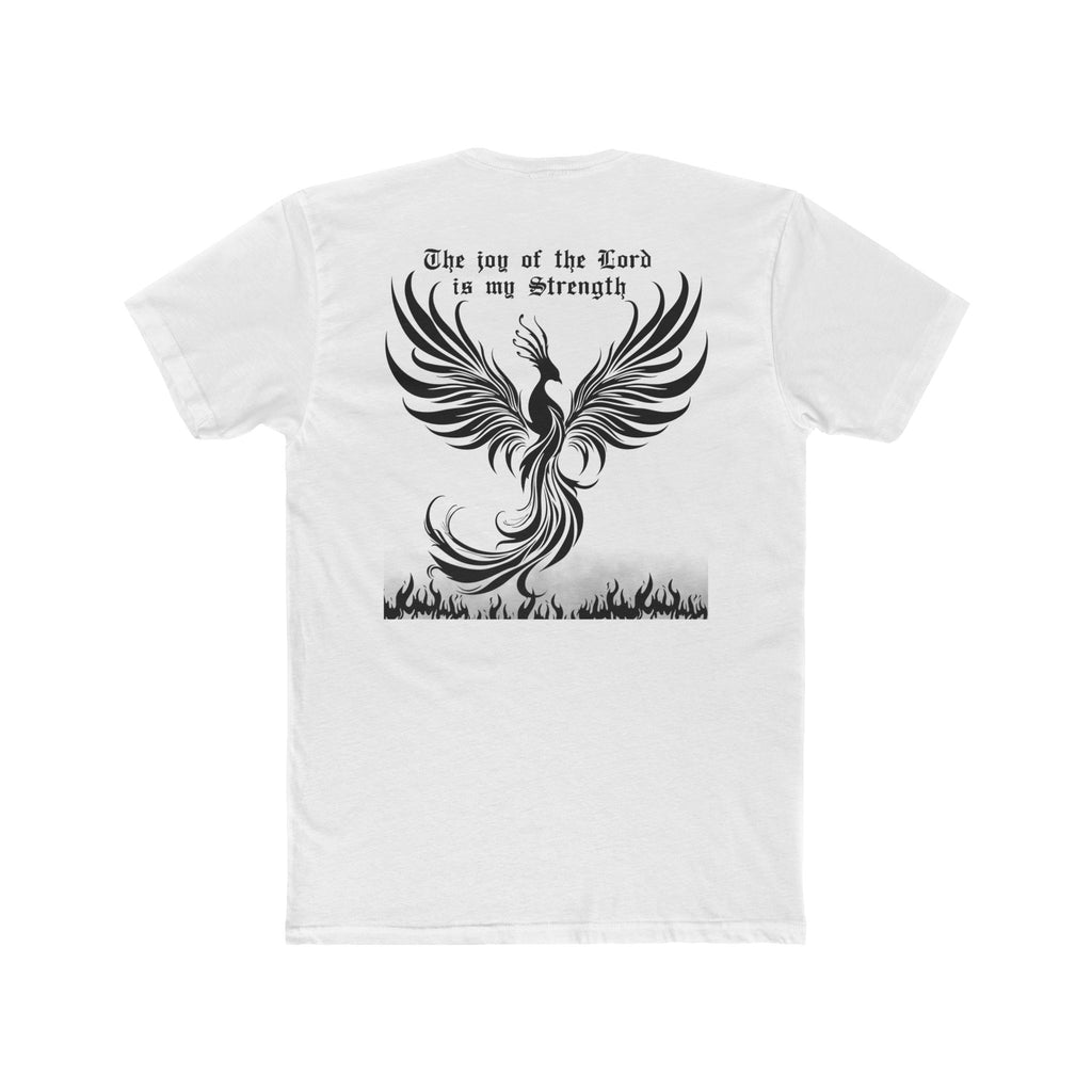 Eternal Peace Crew Tee | Peace Symbol Minimalist Cotton T-Shirt