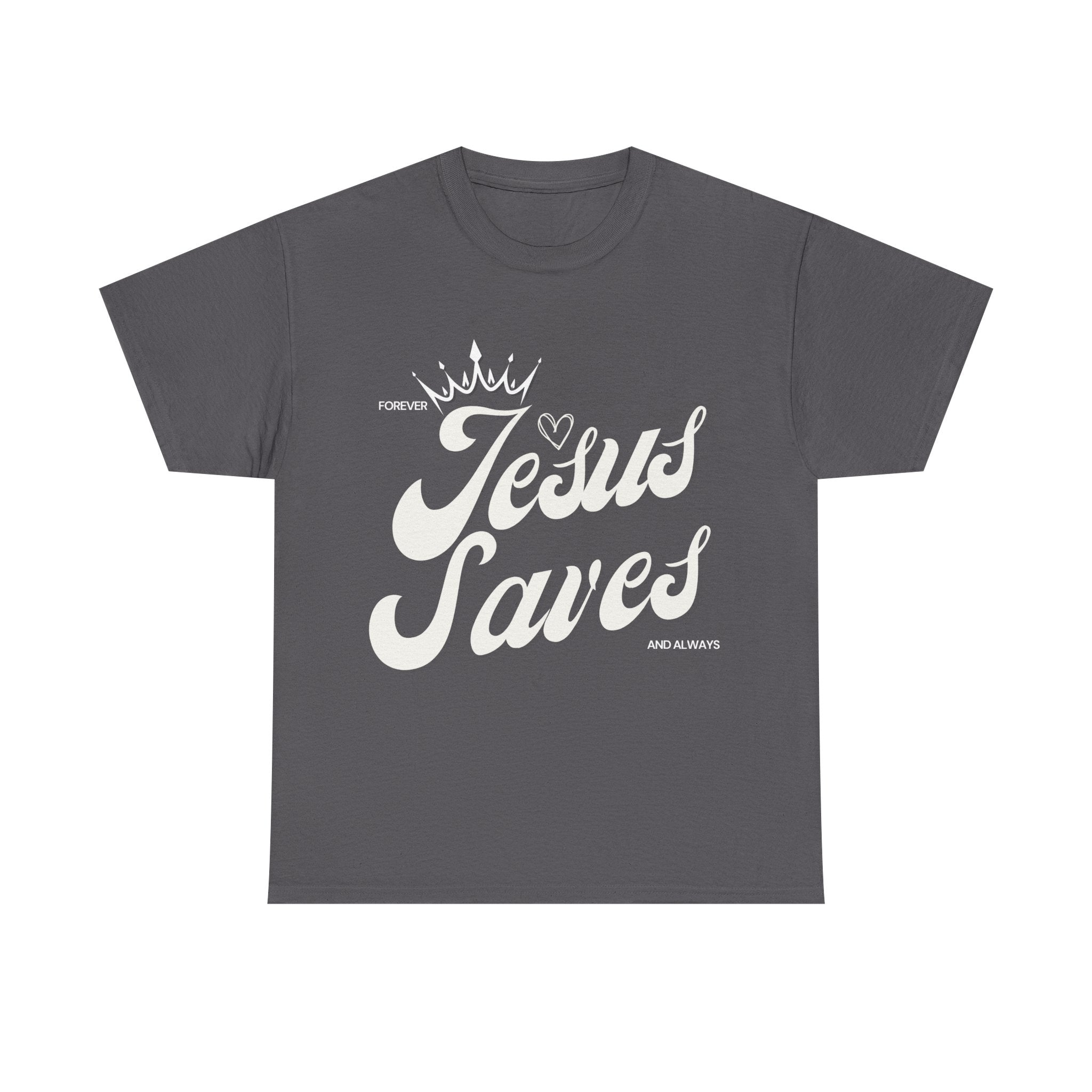 Jesus Saves Heavy Cotton Tee