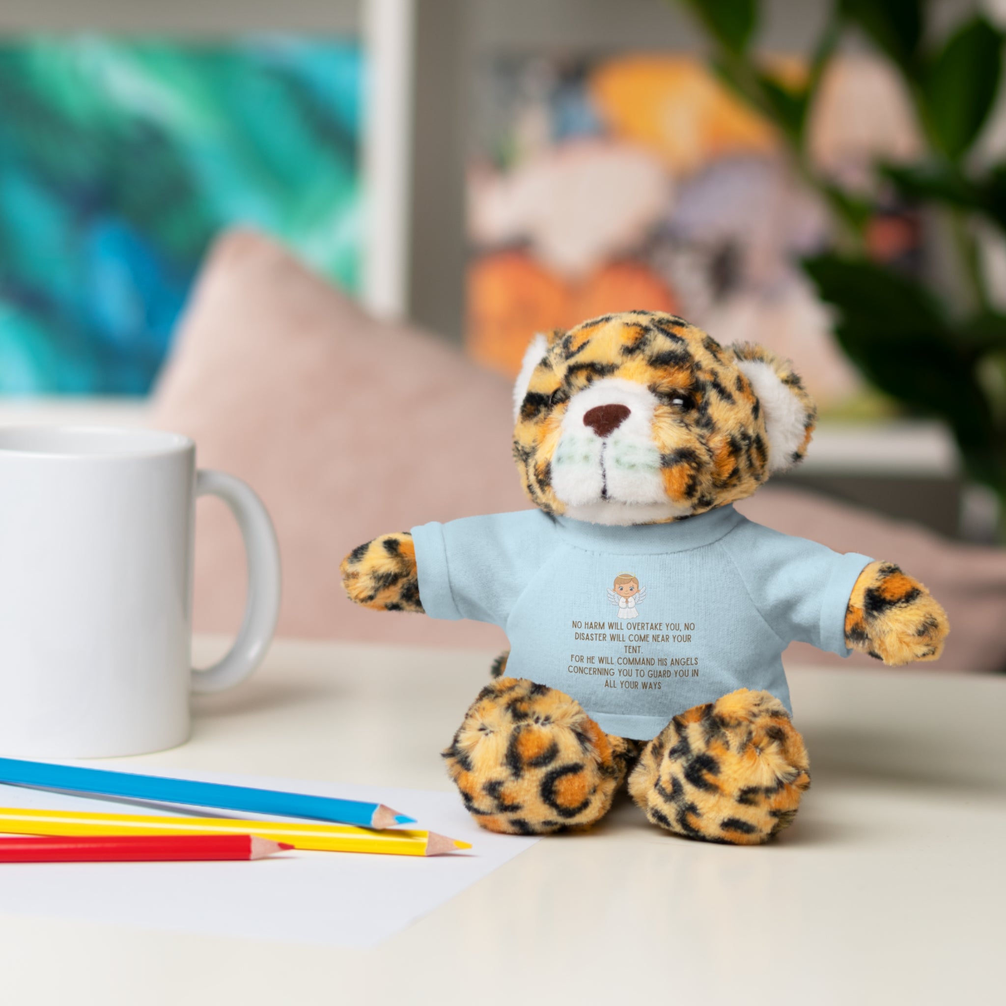 Psalms 91 Stuffed Animals with Tee