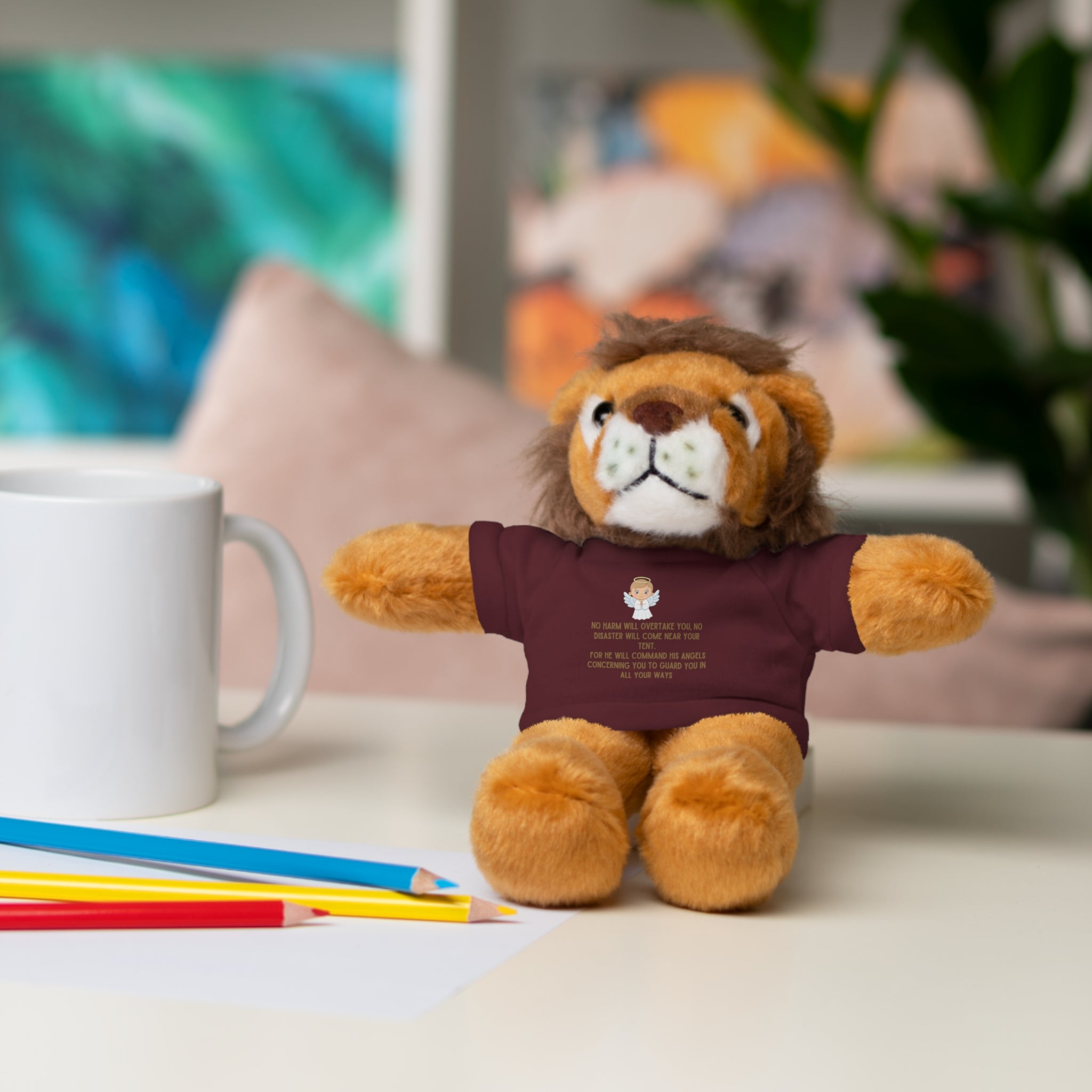 Psalms 91 Stuffed Animals with Tee