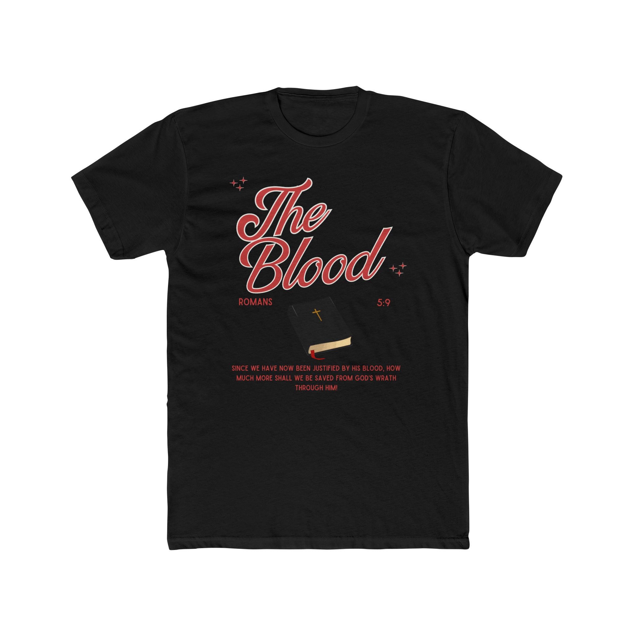 The Blood of Jesus Scripture Tee | Inspirational Christian Graphic