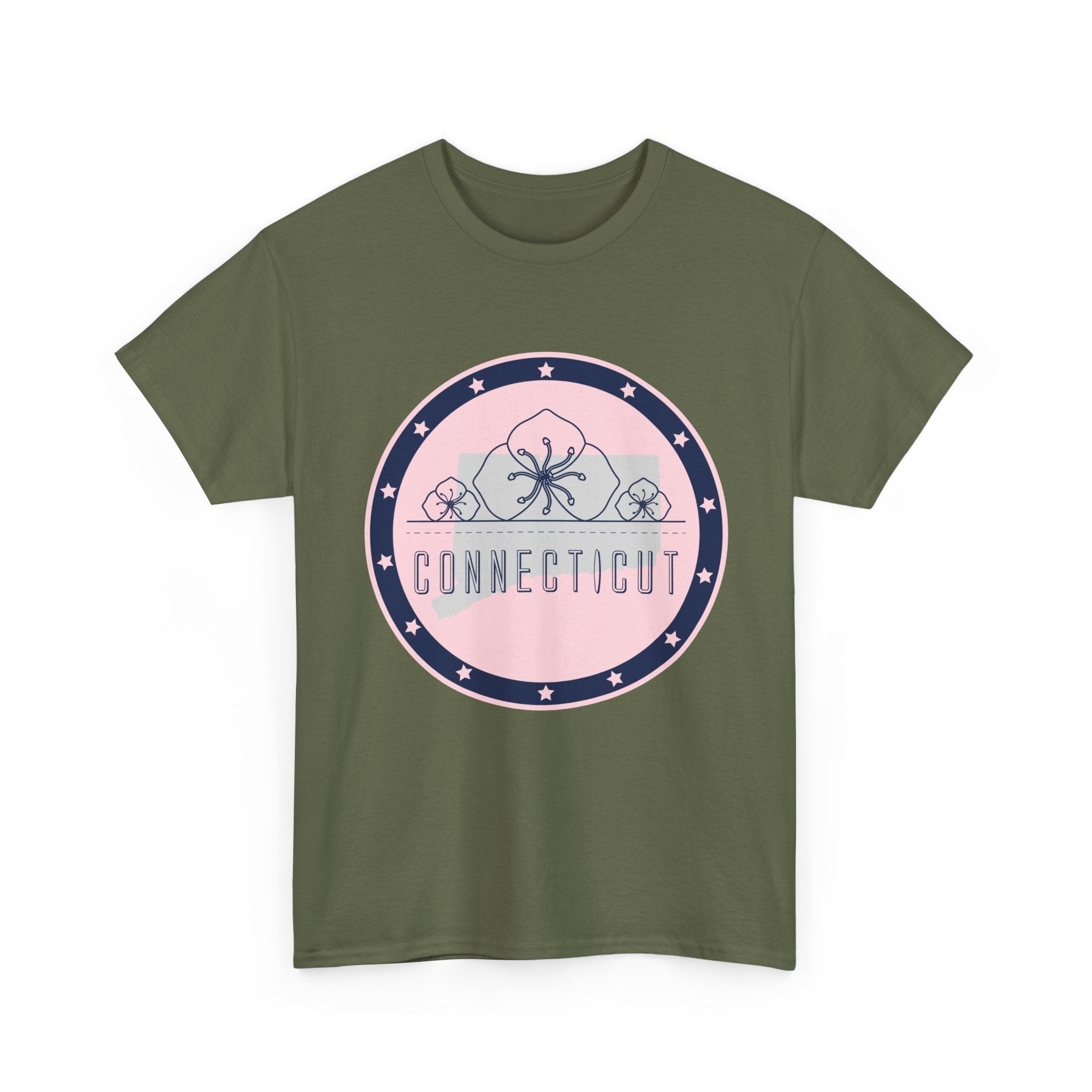 Connecticut Heavy Cotton Tee