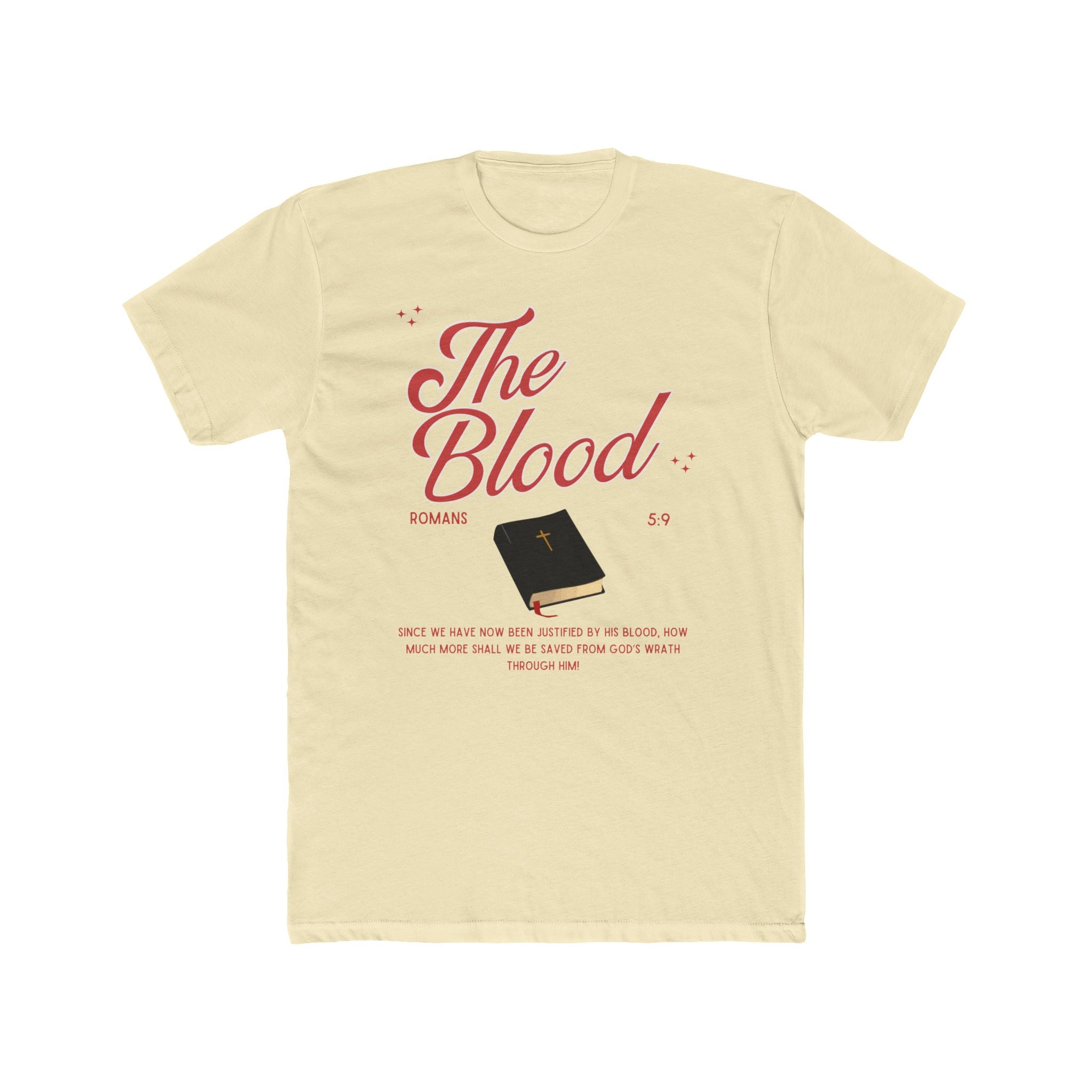The Blood of Jesus Scripture Tee | Inspirational Christian Graphic