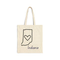 Indiana Cotton Canvas Tote Bag