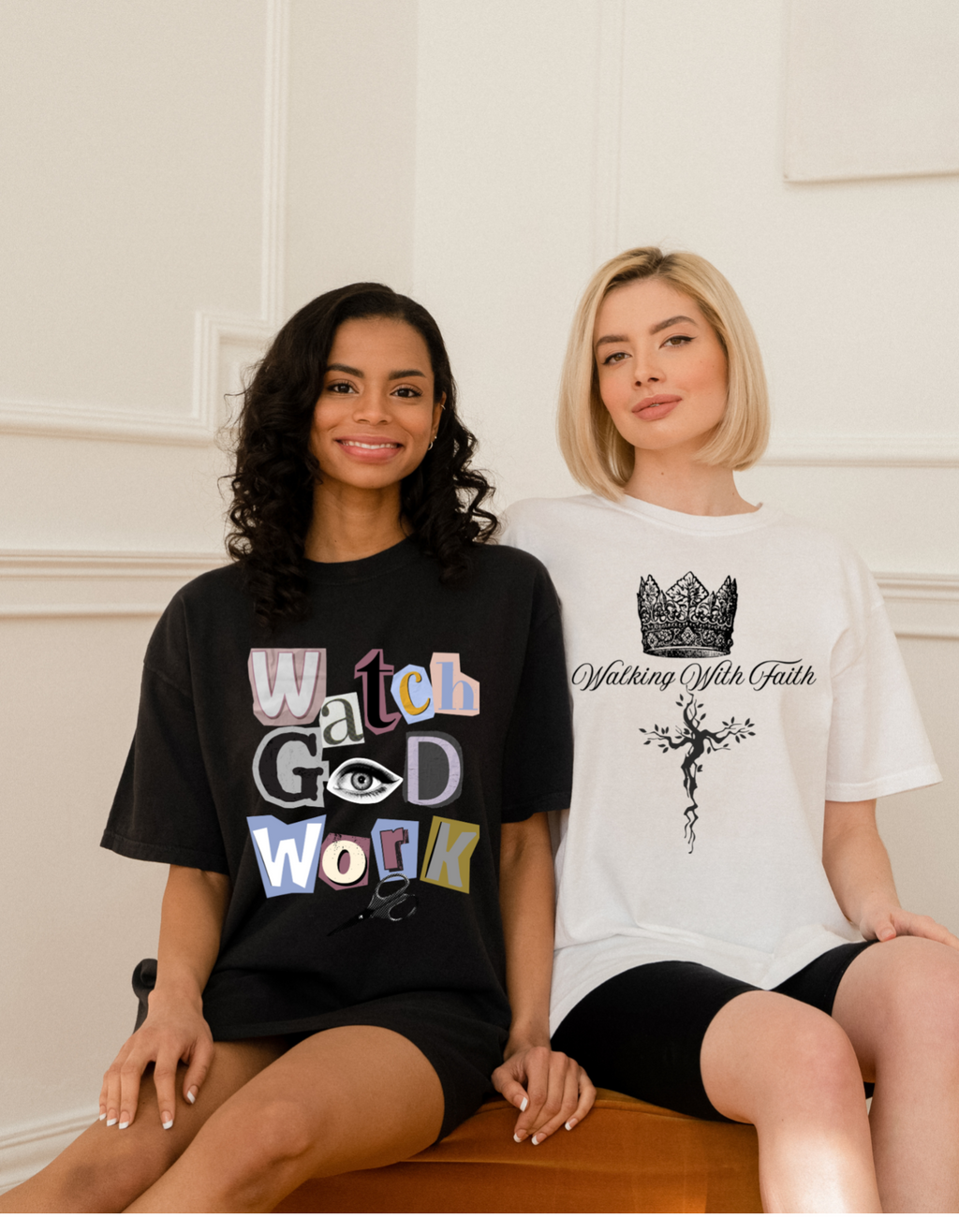 Watch God Work Magazine Letter Heavy Cotton Tee