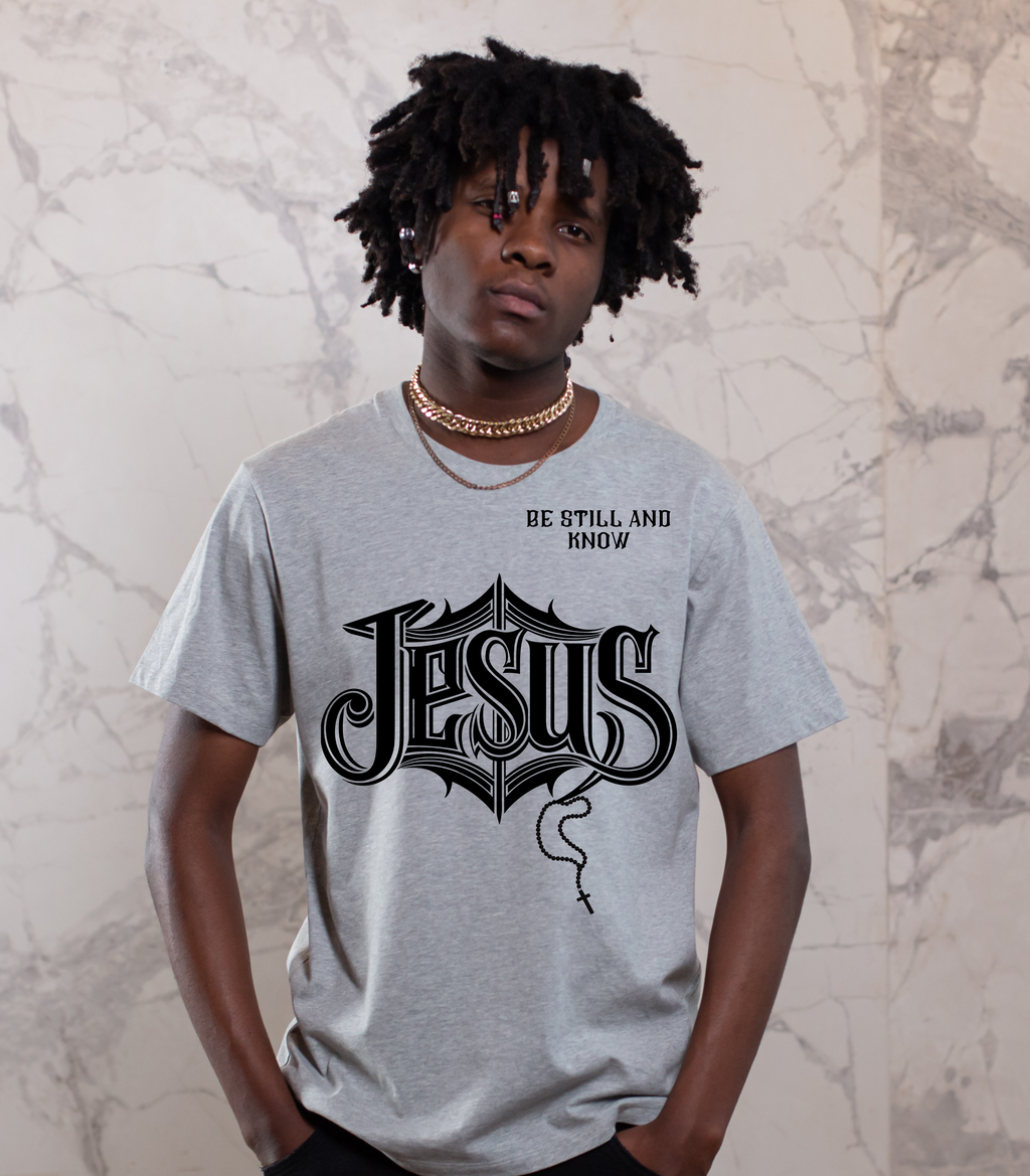 Men's Tee - Be still and Know Jesus