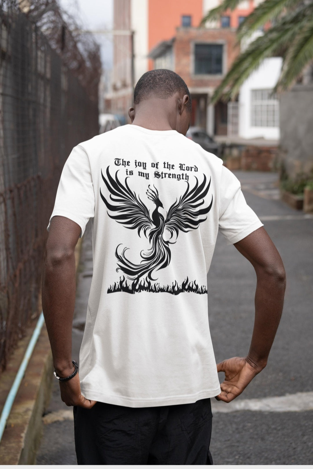 Eternal Peace Crew Tee | Peace Symbol Minimalist Cotton T-Shirt