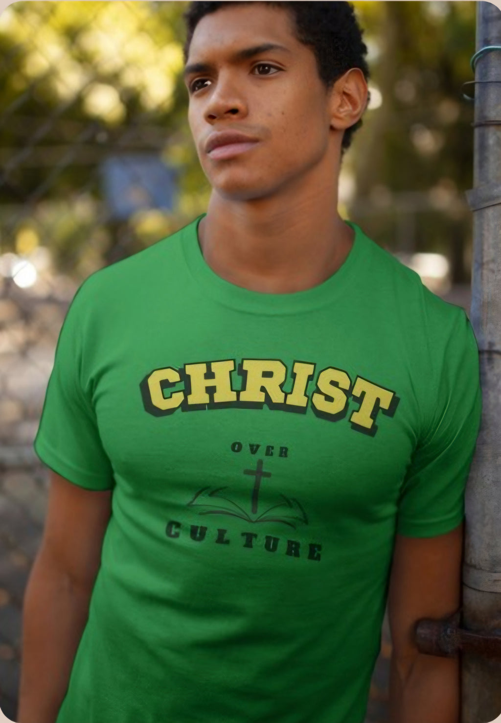 Christ Over culture Men's  Tee