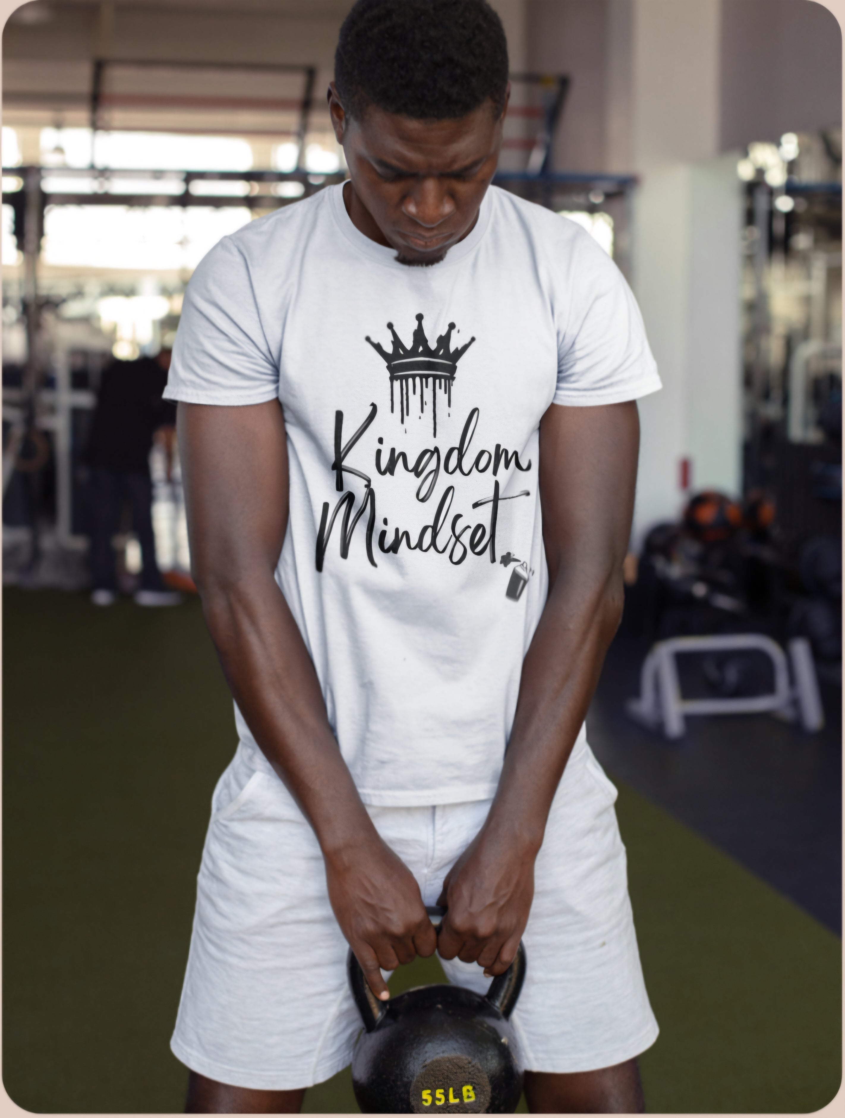 Kingdom Mindset Crew Tee | Faith Christian Inspirational Tee