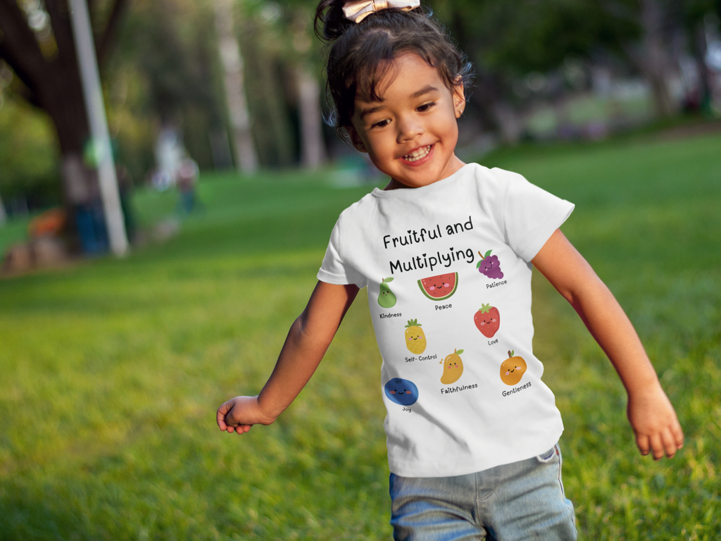 Fruitful and Multiplying Kids T-Shirt | Biblical Christian Kids Tee