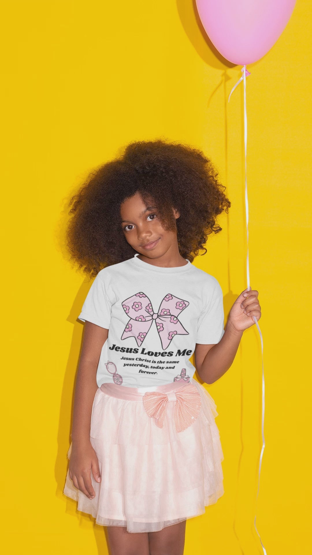 Jesus Loves Me Kids Tee | Christian Children Faith Shirt